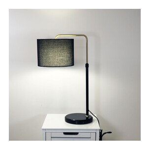 OL98898BK - MYRA Black Marble and Satin Brass With Black OL98898BK