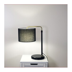 OL98898BK - MYRA Black Marble and Satin Brass With Black OL98898BK 2