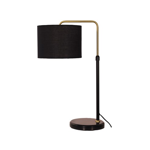 OL98898BK - MYRA Black Marble and Satin Brass OL98898BK