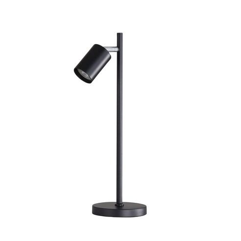 SL98741BK - PONTE 1 Light Black GU10 Desk Lamp