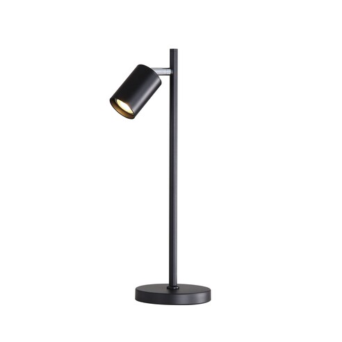 SL98741BK - PONTE 1 Light Black GU10 Desk LampSL98741BK