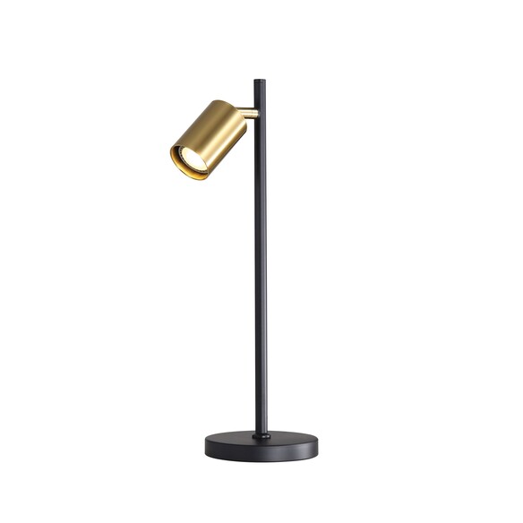 SL98741SB - PONTE 1 Light Black/Satin Brass GU10 SL98741SB