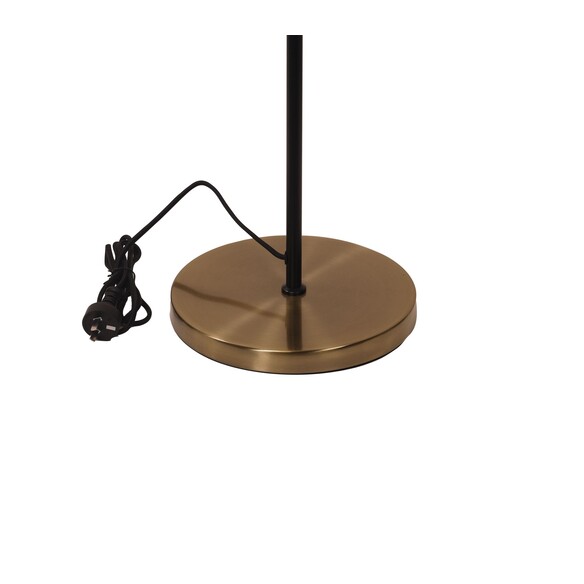 SL98787/2AB - ARI Twin Black with Antique Brass SL98787/2AB