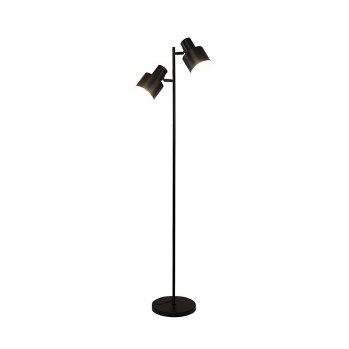 SL98787/2BK - ARI Twin Black E27 Floor LampSL98787/2BK