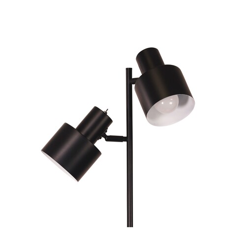 SL98787/2BK - ARI Twin Black E27 Floor LampSL98787/2BK