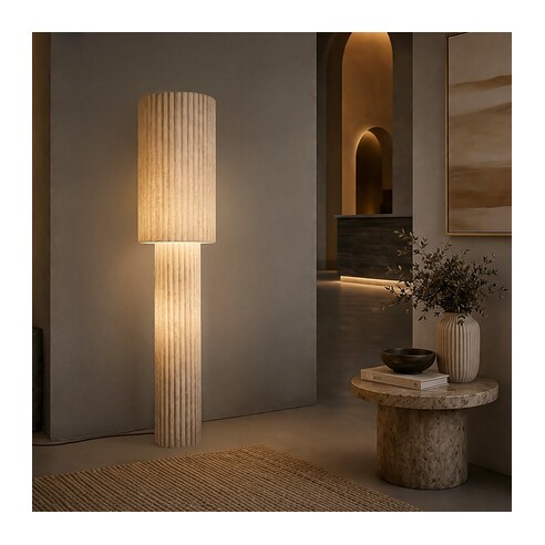 ALCONA FL-BK - ALCONA FLOOR LAMP - BLACKALCONA FL-BK