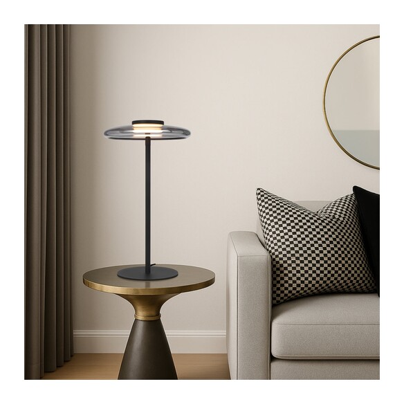 AMITY TL25-BRSOP - AMITY TABLE LAMP - OpalAMITY TL25-BRSOP
