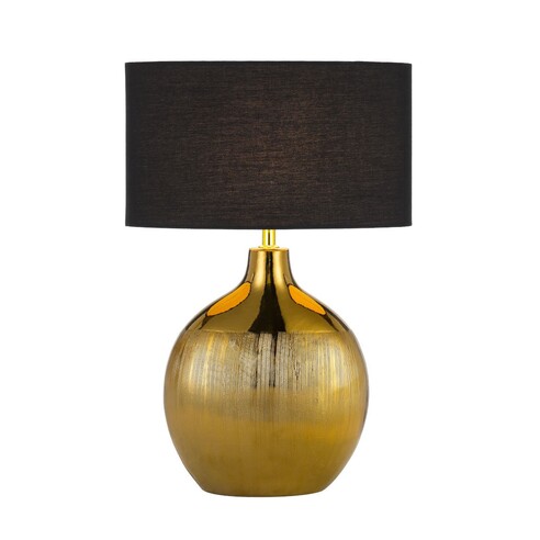 ANCORA TL-GDBK - ANCORA CERAMIC TABLE LAMP - GOLDANCORA TL-GDBK
