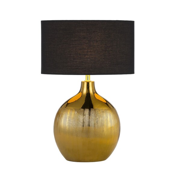 ANCORA TL-SL - ANCORA CERAMIC TABLE LAMP - SILVERANCORA TL-SL