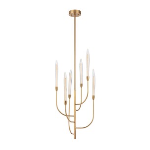 ARCHER PE6-AG3K - ARCHER 6 LIGHT PENDANT - ANTIQUE GOLDARCHER PE6-AG3K