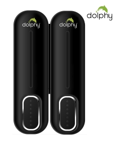 Dolphy Soap Dispenser 300ML Black Set of 2 - DSDR0020DSDR0020 2