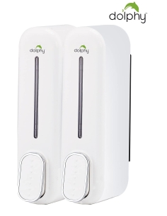 Dolphy Soap Dispenser 300 ML White Set of 2 - DSDR0043DSDR0043 2