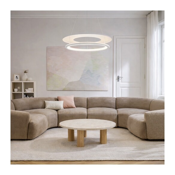 ARIVA PE80-WH - ARIVA 80 PENDANT LIGHT - WHITEARIVA PE80-WH