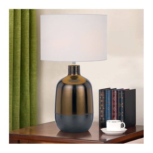 ARTHUR TL-RUSWH - ARTHUR CERAMIC TABLE LAMPARTHUR TL-RUSWH