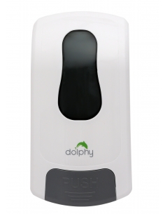 Dolphy Manual Soap-Sanitiser Dispenser 1000ML White - DSDR0045 2