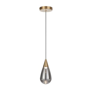 ATICO PE1-AGSM - ATICO 1 LIGHT PENDANT - SmokeATICO PE1-AGSM