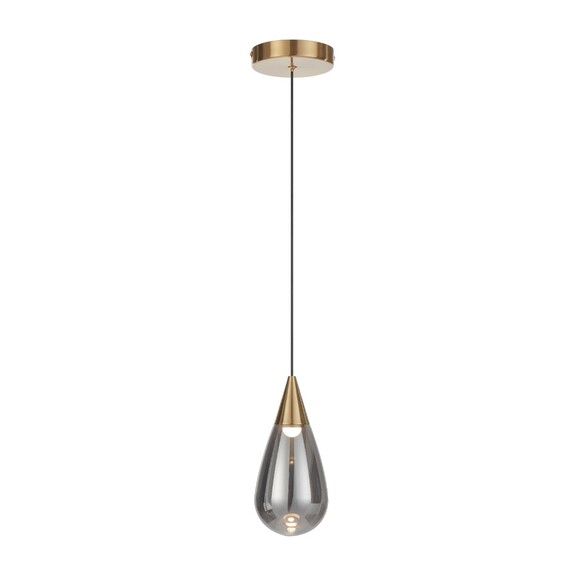 ATICO PE1-AGSM - ATICO 1 LIGHT PENDANT - Smoke