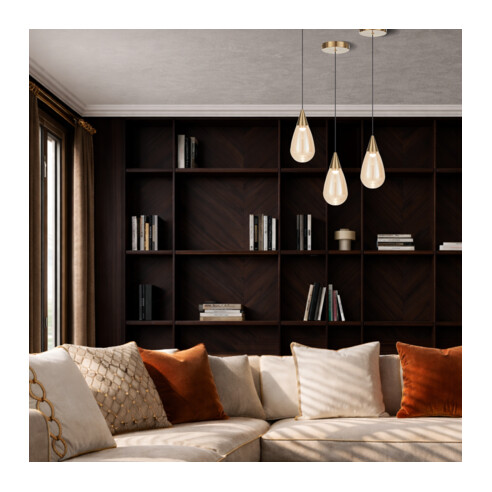 ATICO PE1-AGSM - ATICO 1 LIGHT PENDANT - SmokeATICO PE1-AGSM