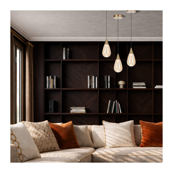 ATICO PE1-AGSM - ATICO 1 LIGHT PENDANT - SmokeATICO PE1-AGSM
