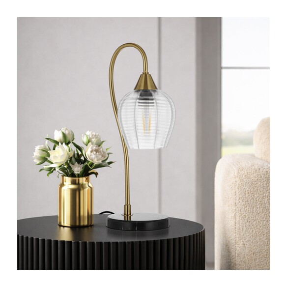 AZALEA TL-WHCH - AZALEA TABLE LAMP - CHROMEAZALEA TL-WHCH