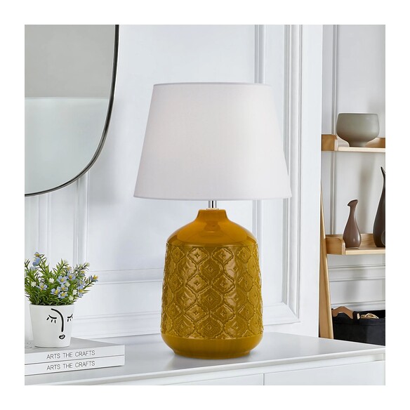 BACI TL-GYWH - BACI CERAMIC TABLE LAMPBACI TL-GYWH