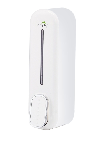 Dolphy Soap Dispenser 300ML White - DSDR0018