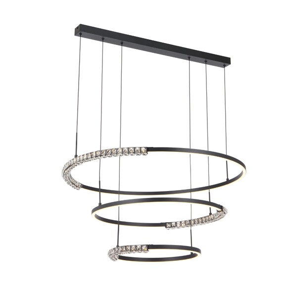 BRERA PE3T-BK - BRERA 3 TIER PENDANT - BLACK