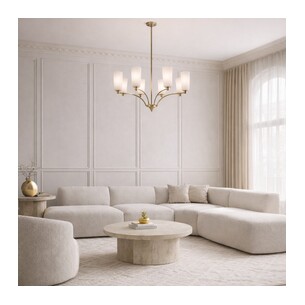 BREVAN PE8-BKMB - BREVAN 8 LIGHT PENDANT - BLACKBREVAN PE8-BKMB 2