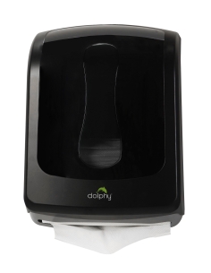 Dolphy Multifold Paper Towel Dispenser Jumbo Black - DPDR0015