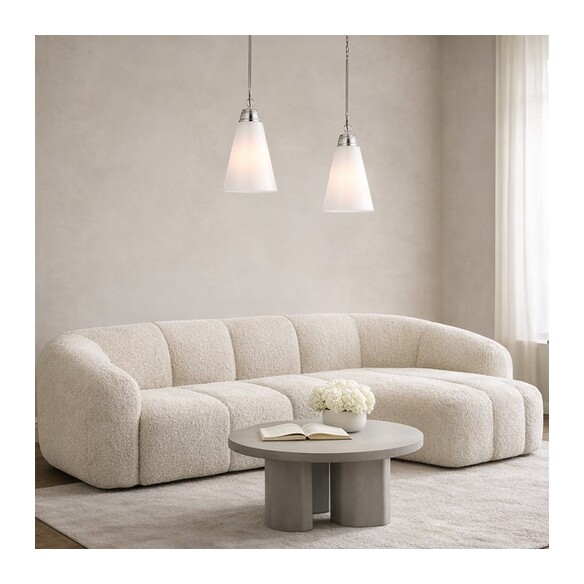 BRINE PE28-AG - BRINE 28 PENDANT LIGHT - ANTIQUE BRINE PE28-AG