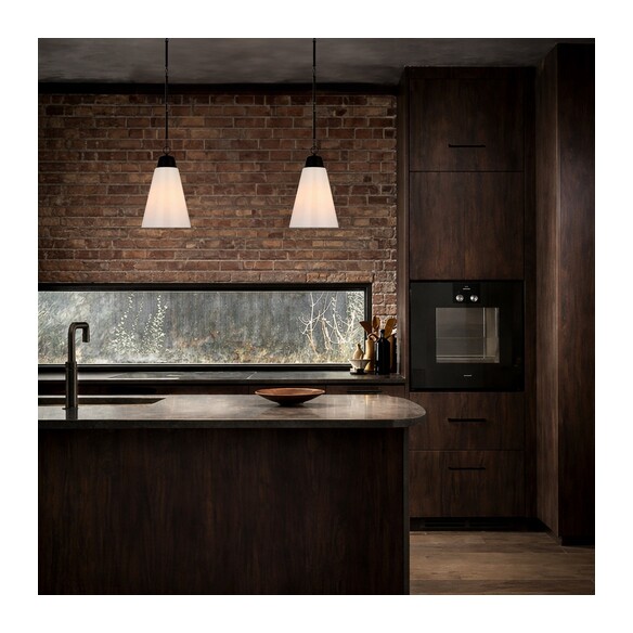 BRINE PE28-AG - BRINE 28 PENDANT LIGHT - ANTIQUE BRINE PE28-AG