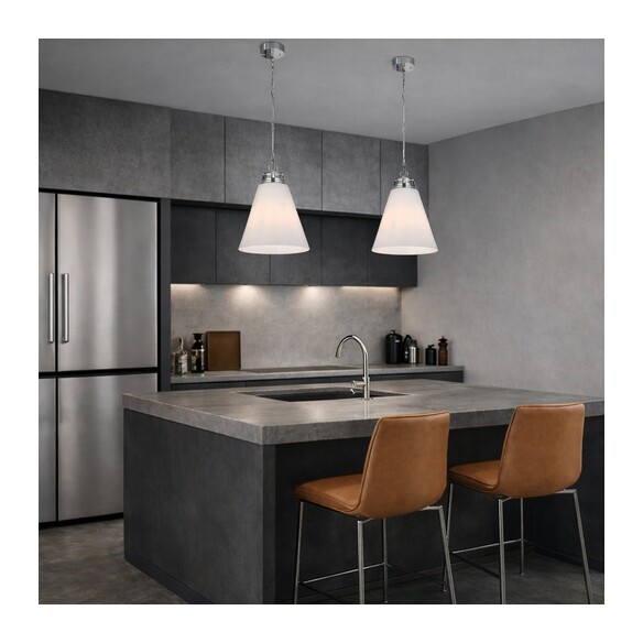 BRINE PE40-AG - BRINE 40 PENDANT LIGHT - ANTIQUE BRINE PE40-AG