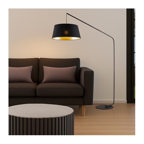 C DOWNEY FL-BK - DOWNEY FLOOR LAMP - BLACKC DOWNEY FL-BK