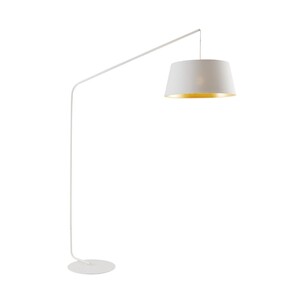 C DOWNEY FL-WH - DOWNEY FLOOR LAMP - WHITEC DOWNEY FL-WH