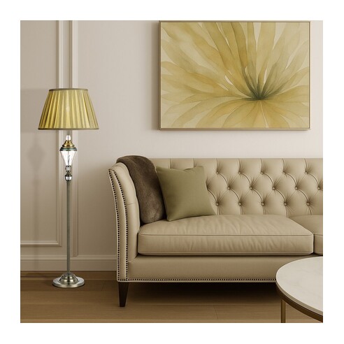 C OXFORD FL-ABGD - OXFORD FLOOR LAMP - ANTIQUE C OXFORD FL-ABGD