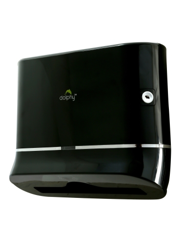 DPDR0002 - Dolphy Multifold Paper Towel Dispenser Black