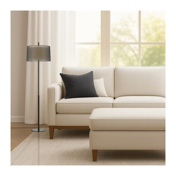 C VALE FL-BK - VALE FLOOR LAMP - BLACKC VALE FL-BK