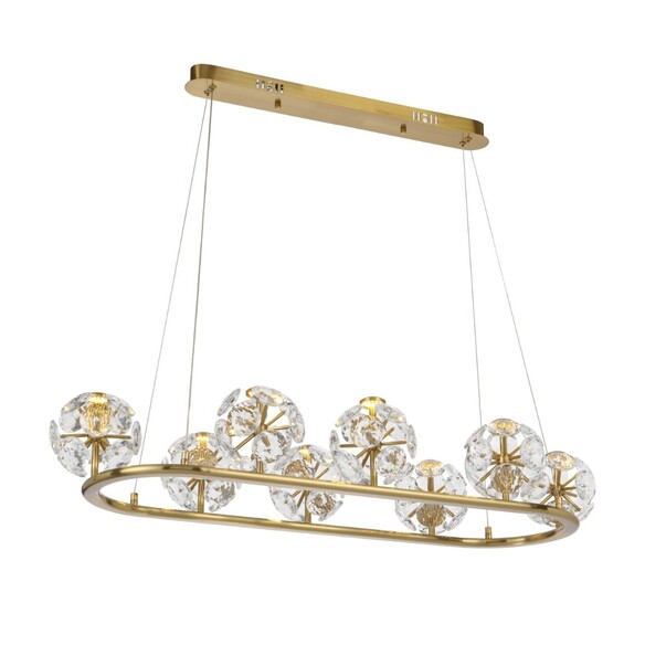 CATANIA PE08-AG - CATANIA 8 LIGHT PENDANT - ANTIQUE GOLD