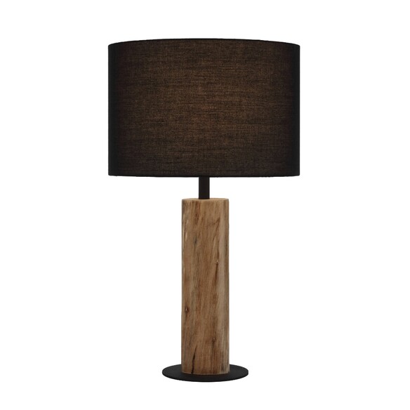 CHAD TL-WDBK - CHAD TABLE LAMP - BLACK