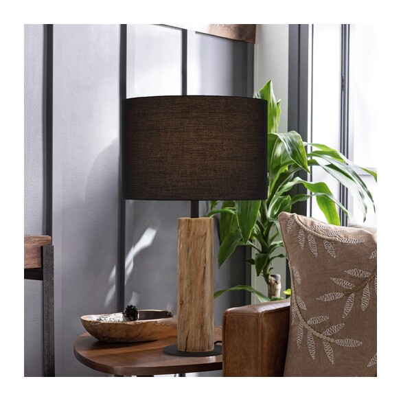 CHAD TL-WDBK - CHAD TABLE LAMP - BLACKCHAD TL-WDBK