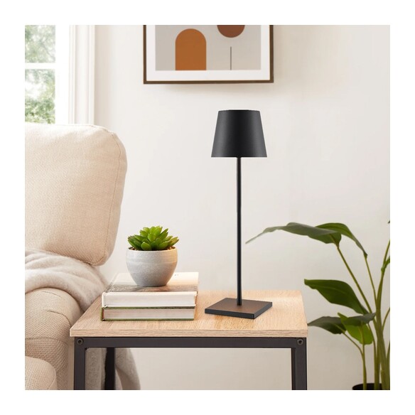 CLIO TL-BK - CLIO RECHARGEABLE TABLE LAMP - BLACKCLIO TL-BK