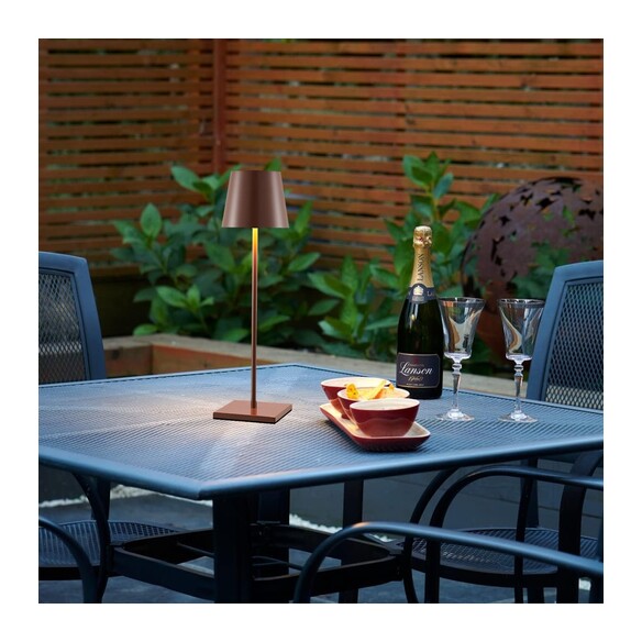 CLIO TL-BRW - CLIO RECHARGEABLE TABLE LAMPCLIO TL-BRW