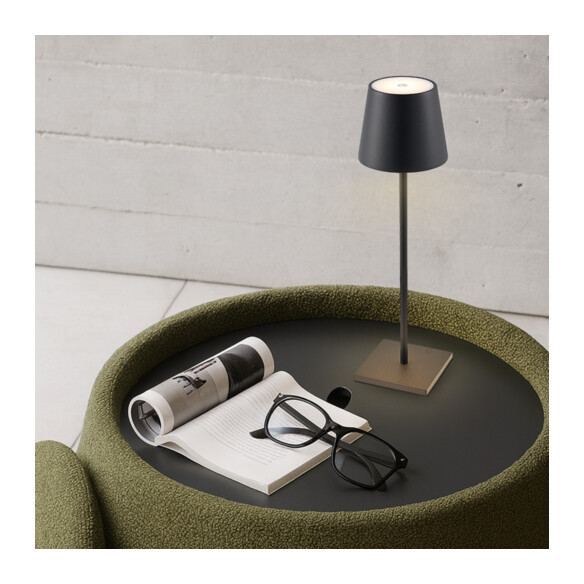 CLIO TL-GY - CLIO RECHARGEABLE TABLE LAMPCLIO TL-GY