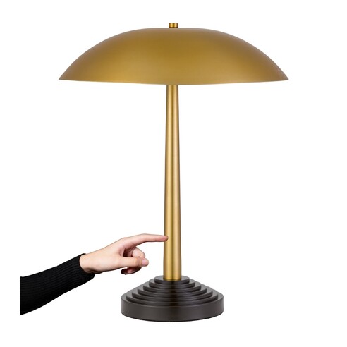 CORVUS TL-AB - CORVUS TABLE LAMP - ANTIQUE BRASS