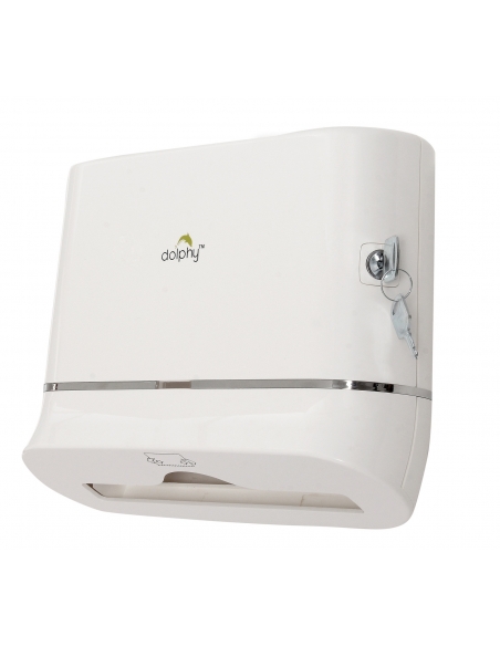 DPDR0001 - Dolphy Multifold Paper Towel White Dispenser