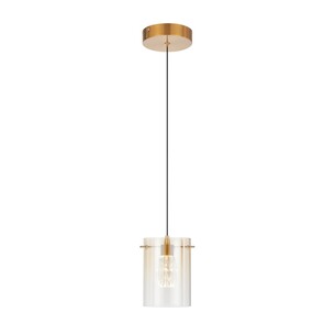 CREVIL PE1-BKSM - CREVIL 1 LIGHT PENDANT - BLACKCREVIL PE1-BKSM