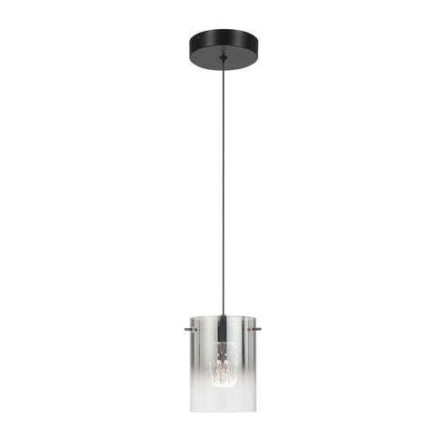 CREVIL PE1-BKSM - CREVIL 1 LIGHT PENDANT - BLACKCREVIL PE1-BKSM