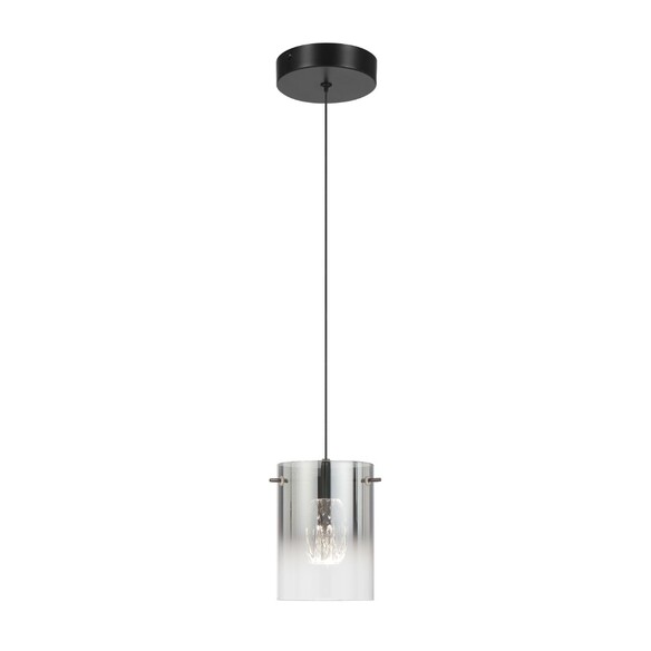 CREVIL PE1-BKSM - CREVIL 1 LIGHT PENDANT - BLACKCREVIL PE1-BKSM