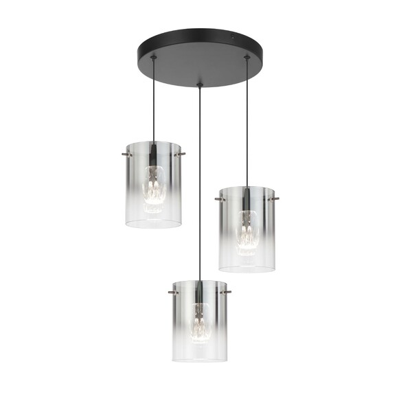 CREVIL PE3-AGAM - CREVIL 3 LIGHT PENDANT - ANTIQUE GOLD