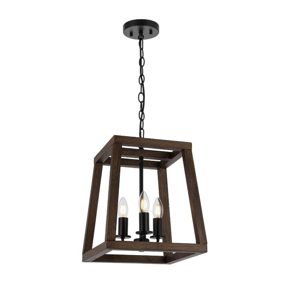 DALTON PE3-BK - DALTON 3 LIGHT PENDANT - BLACK